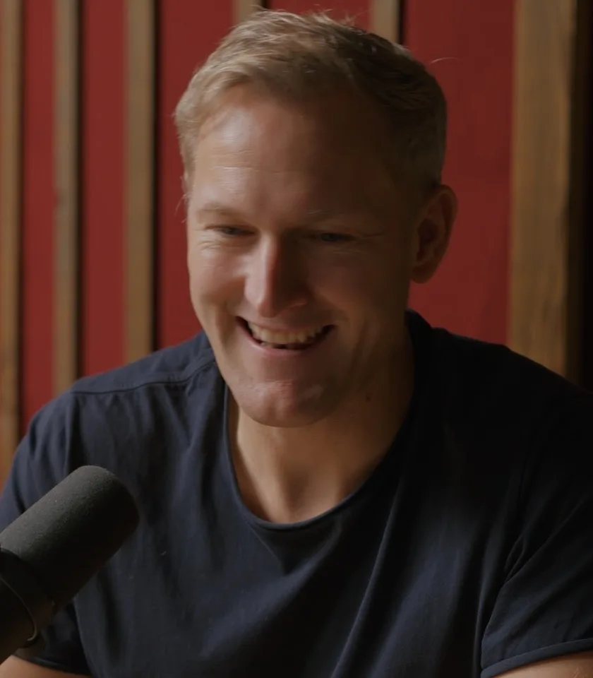 Christian Meermann lacht