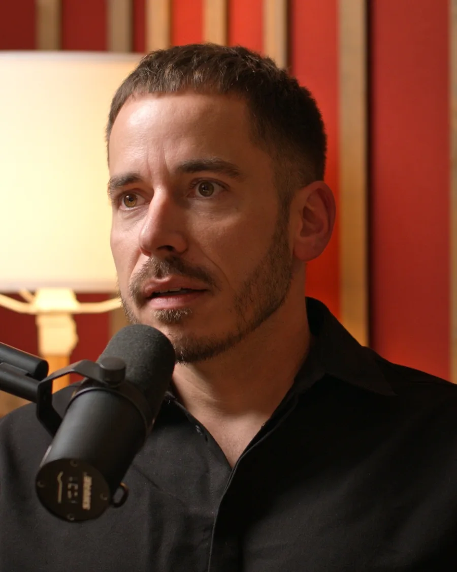 David Rost im Gespräch im Founder-Mode-Studio