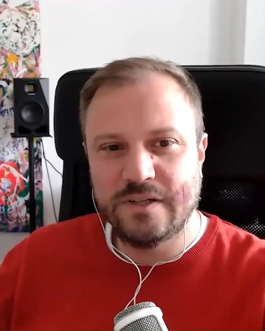 Gero Decker explaining in the Founder Mode conversation (remote recording)