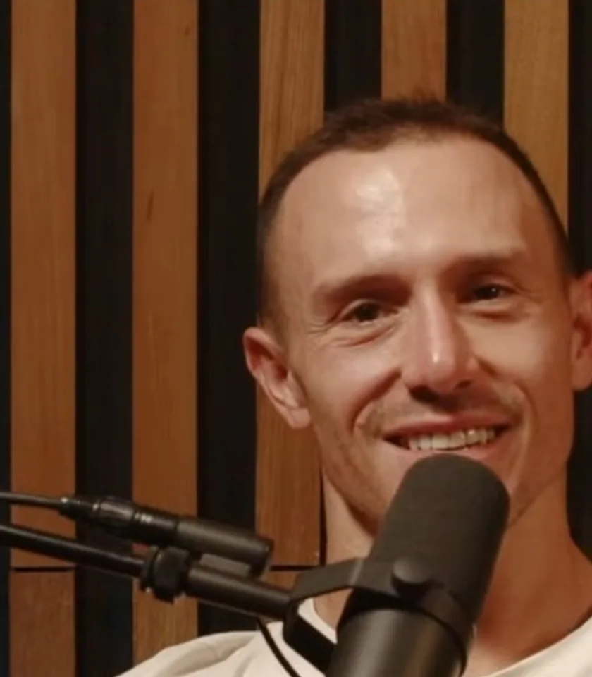 Fabian Silberer laughing