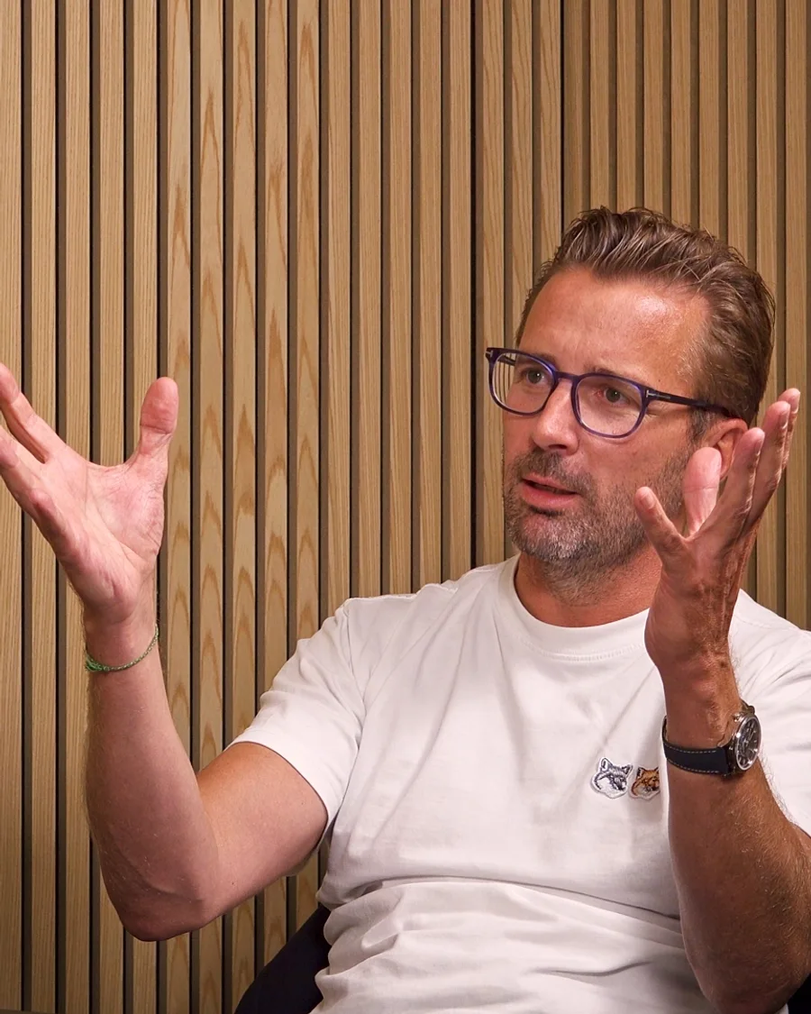 Florian Seibel im Gespräch im Founder-Mode-Studio