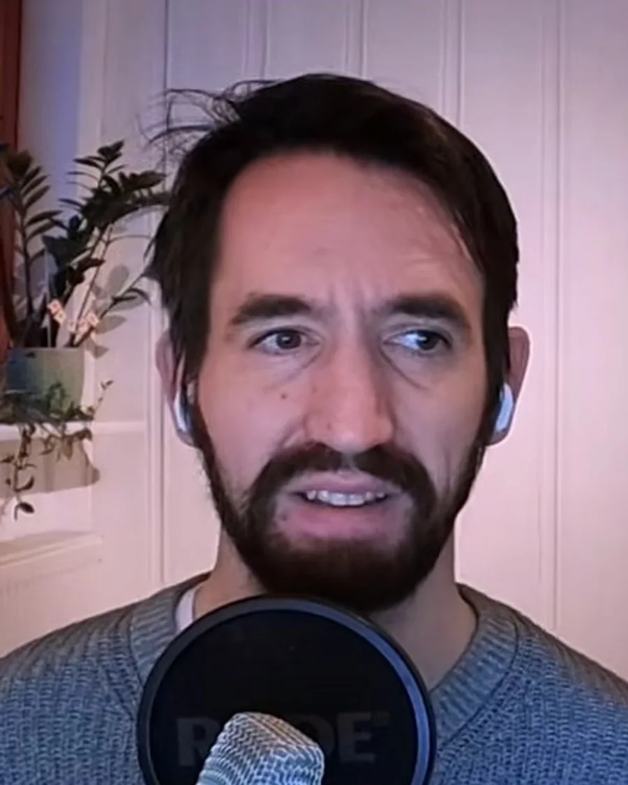 Jens Polomski im Founder-Mode-Gespräch (Remote-Aufnahme)