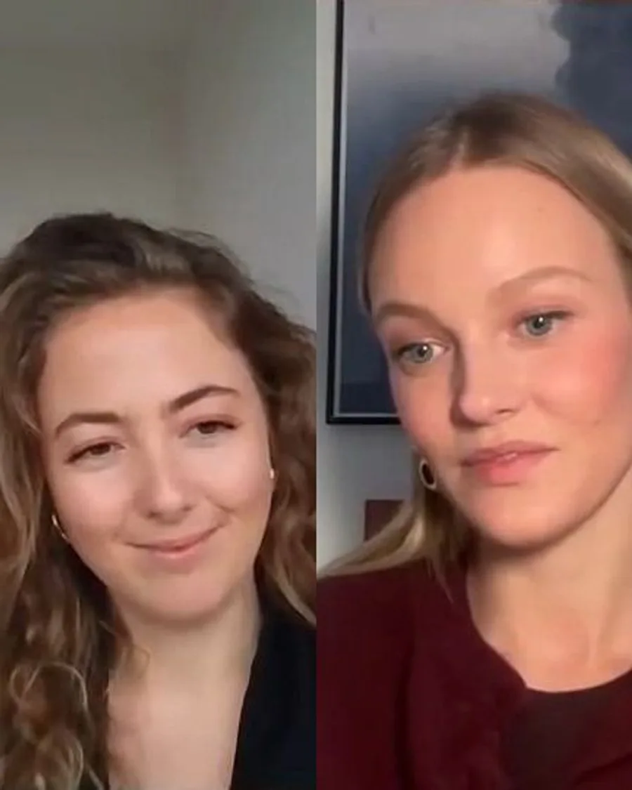 Vivien Wysocki und Larissa Schmid
